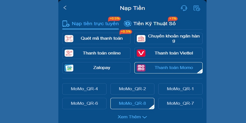 Tại 58WIN mọi giao dịch tài chính diễn ra siêu nhanh và tốc độ